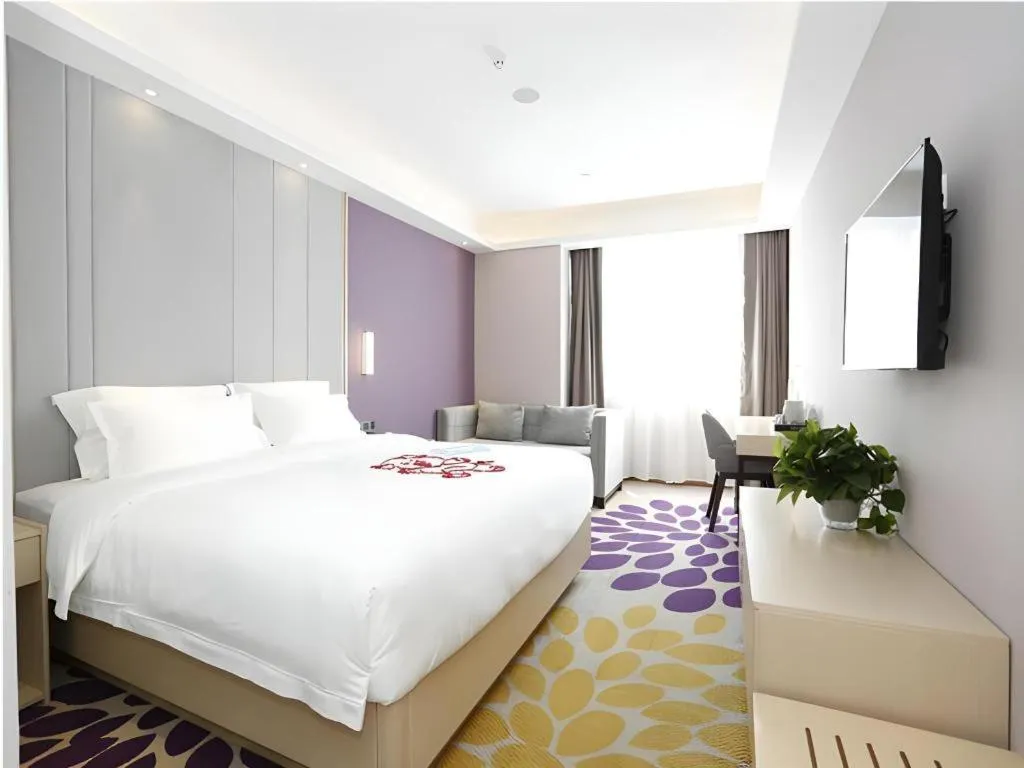 Bed in Lavande Hotel Bejing West Station South Square Lize Commercial Zone