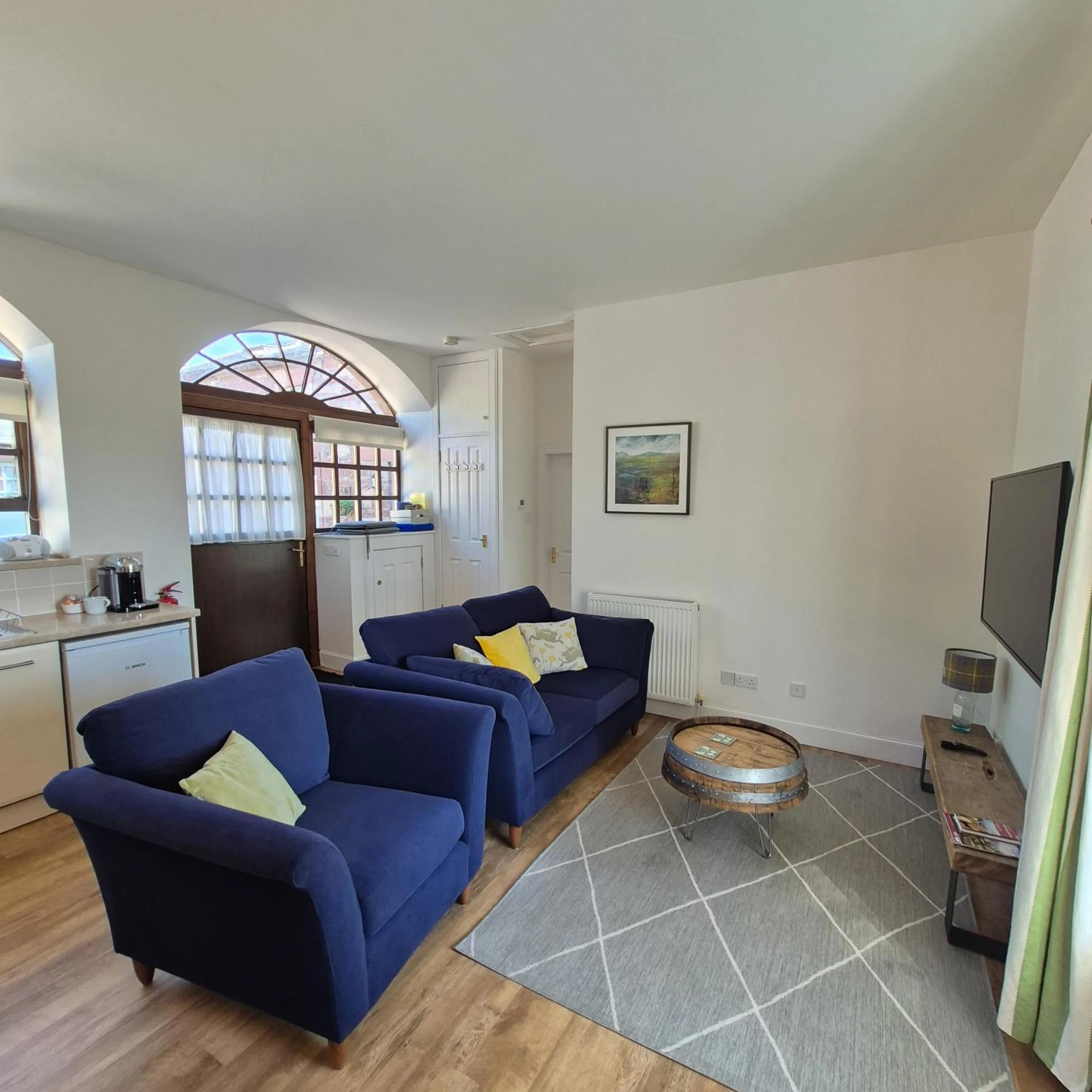 TV and multimedia in Loch Lomond Finnich Cottages