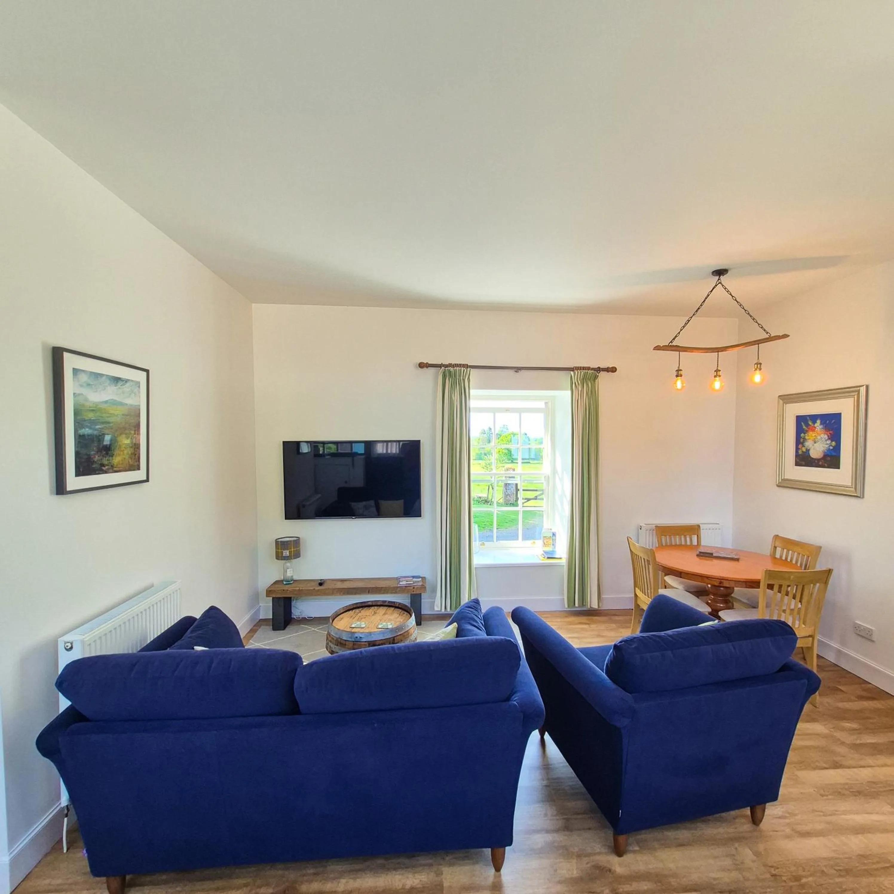 TV and multimedia in Loch Lomond Finnich Cottages