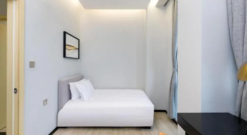 Bed in SongShan Lake PingShang Serviced Hotel