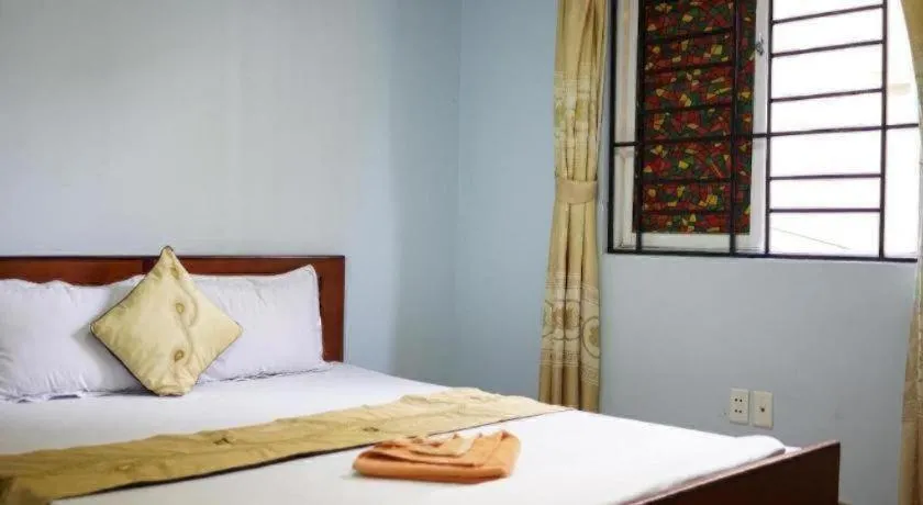 Bed in Ciao CatBa Hotel