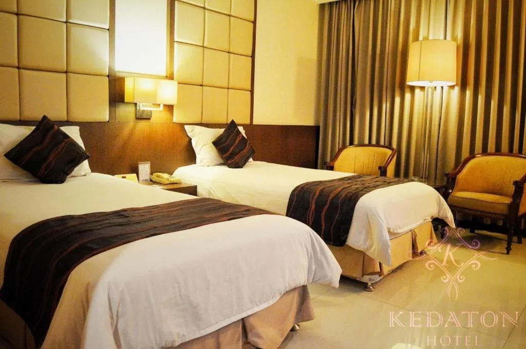 Bed in Kedaton Hotel