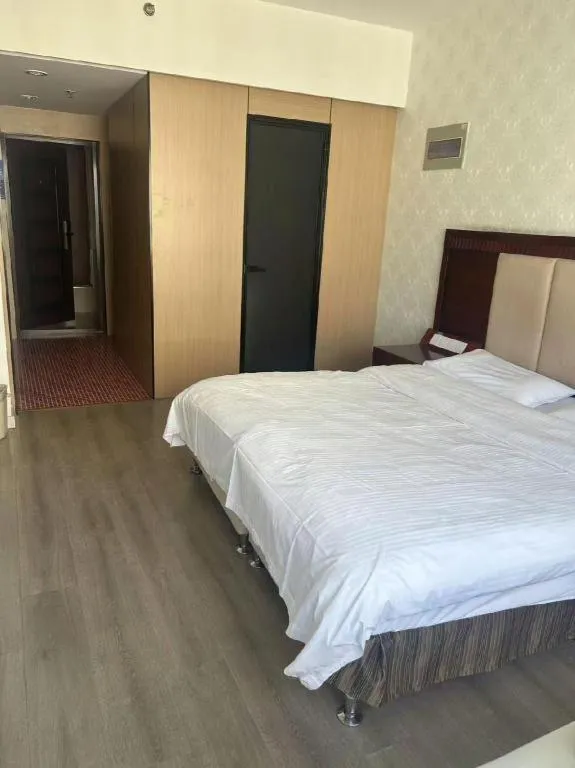 Bed in GreenTree Inn Weihai Liugongdao Wharf Qingdao North Road Express Hotel