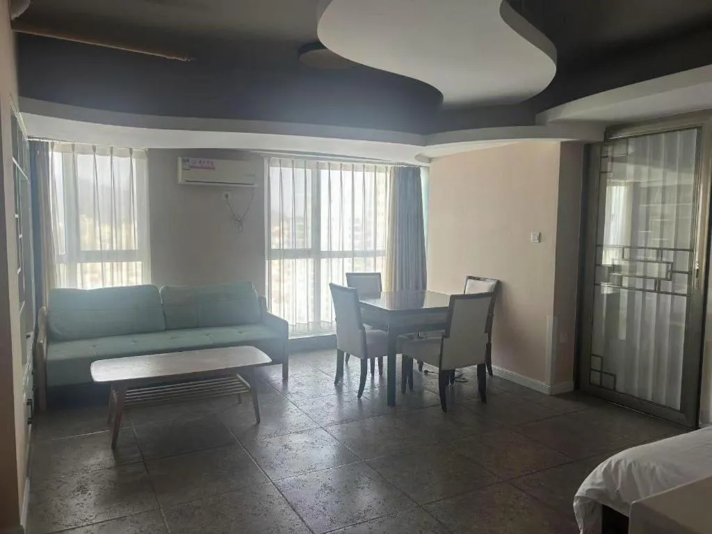 Bed in GreenTree Inn Weihai Liugongdao Wharf Qingdao North Road Express Hotel