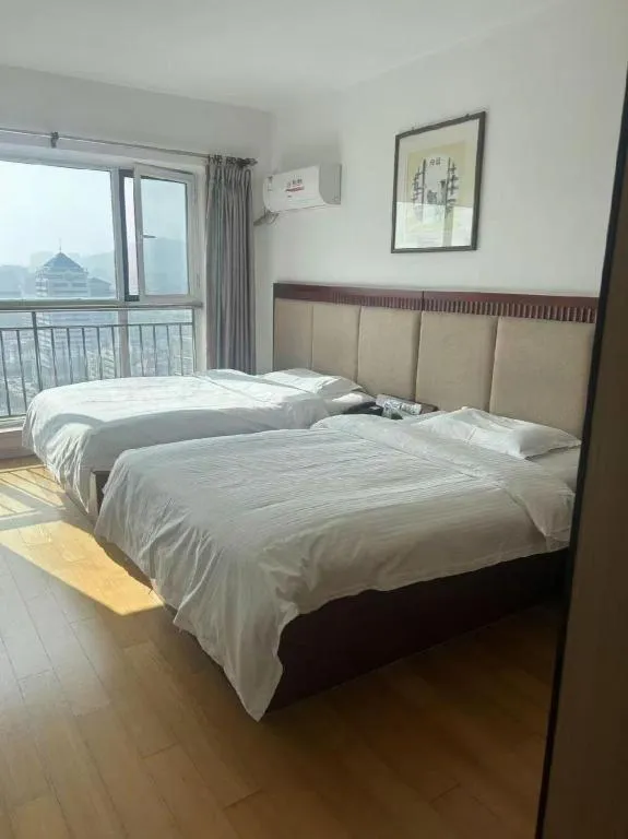 Bed in GreenTree Inn Weihai Liugongdao Wharf Qingdao North Road Express Hotel