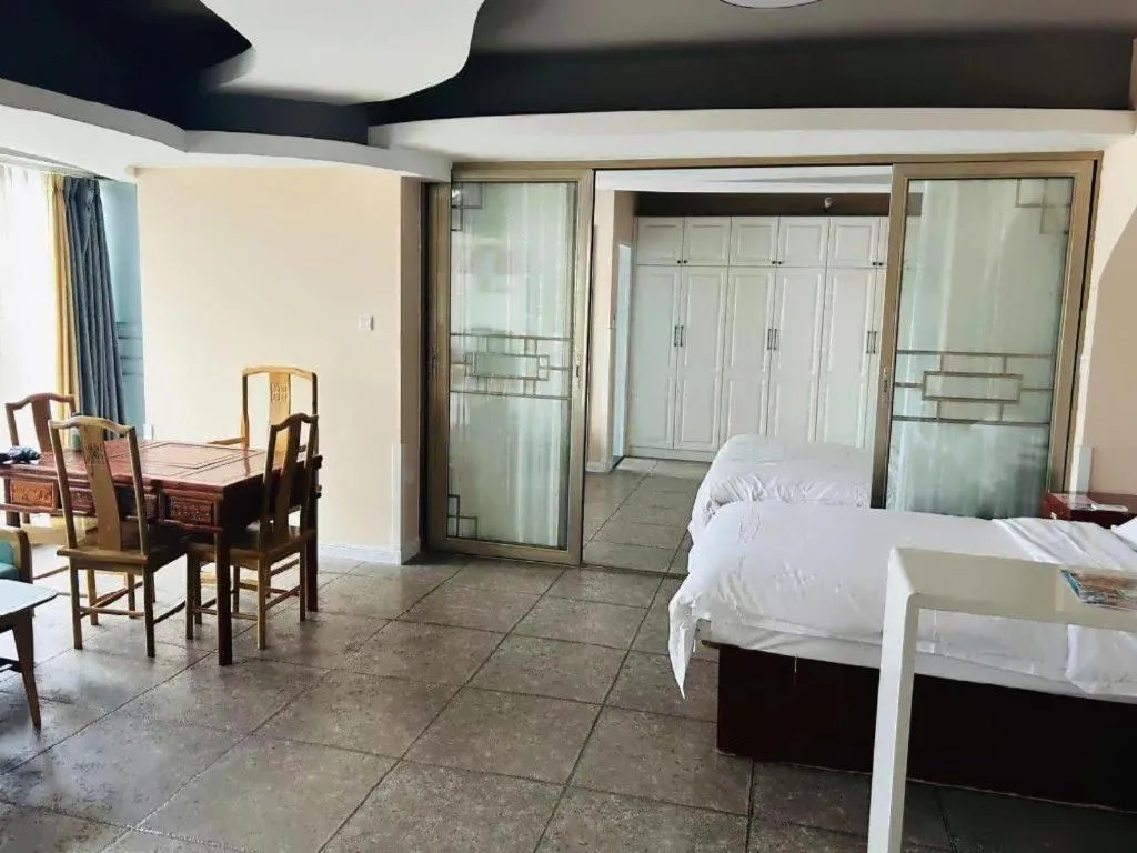 Bed in GreenTree Inn Weihai Liugongdao Wharf Qingdao North Road Express Hotel