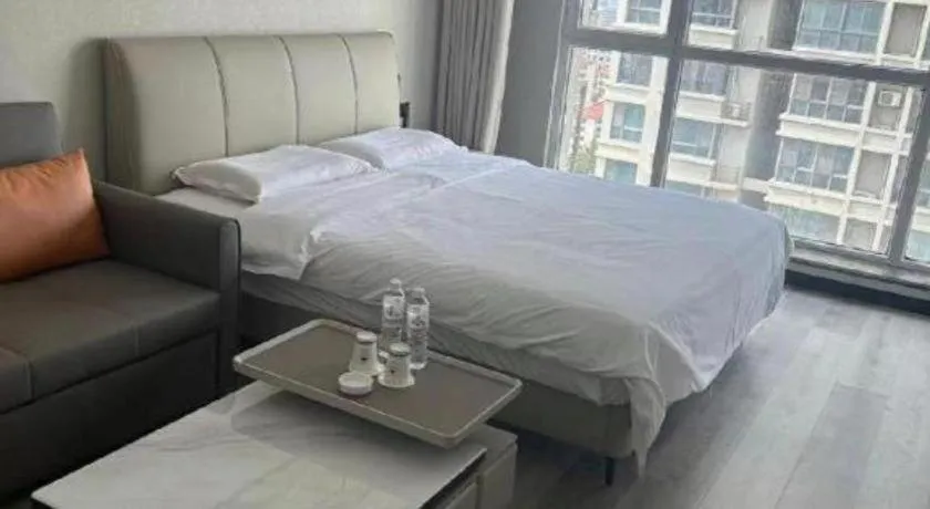 Bed in GreenTree Inn Weihai Liugongdao Wharf Qingdao North Road Express Hotel