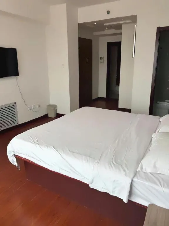 Bed in GreenTree Inn Weihai Liugongdao Wharf Qingdao North Road Express Hotel