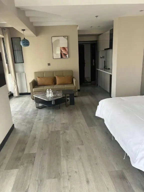 Bed in GreenTree Inn Weihai Liugongdao Wharf Qingdao North Road Express Hotel