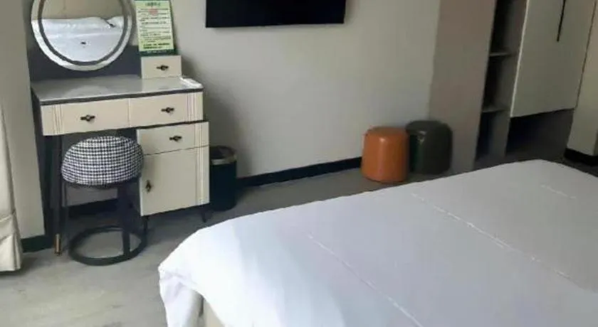 Bed in GreenTree Inn Weihai Liugongdao Wharf Qingdao North Road Express Hotel