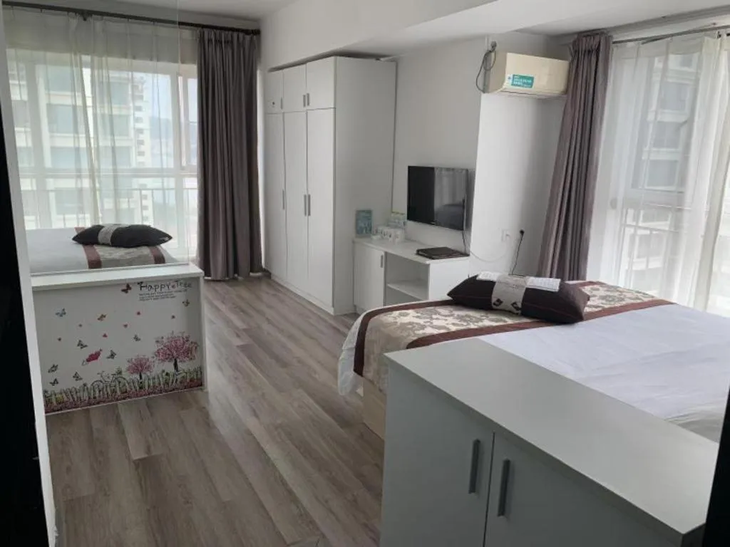 Bed in GreenTree Inn Weihai Liugongdao Wharf Qingdao North Road Express Hotel
