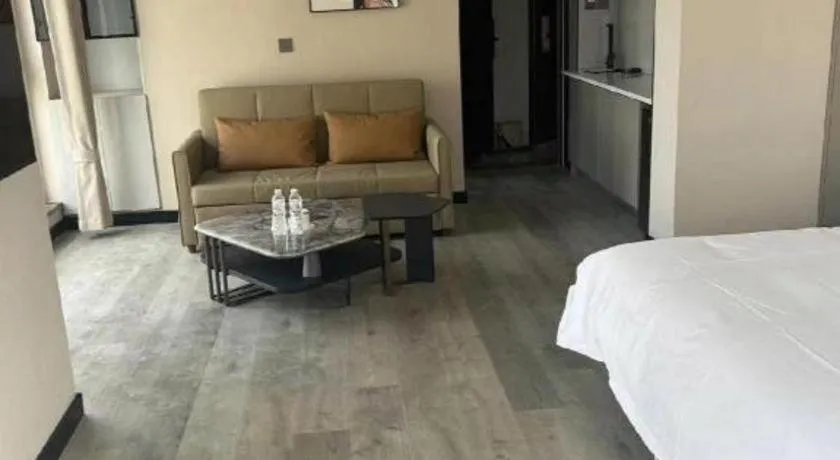 Bed in GreenTree Inn Weihai Liugongdao Wharf Qingdao North Road Express Hotel