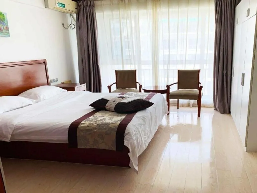 Bed in GreenTree Inn Weihai Liugongdao Wharf Qingdao North Road Express Hotel