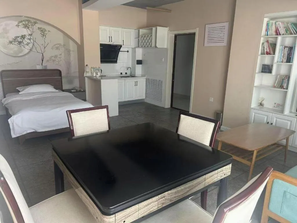 Bed in GreenTree Inn Weihai Liugongdao Wharf Qingdao North Road Express Hotel