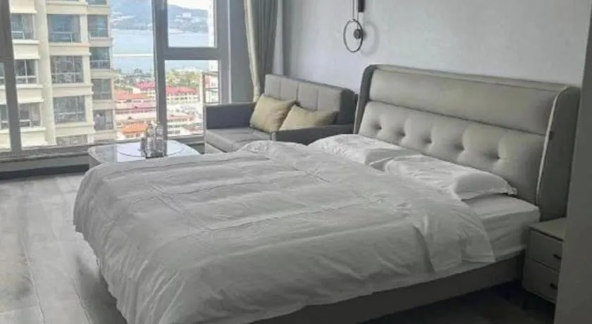 Bed in GreenTree Inn Weihai Liugongdao Wharf Qingdao North Road Express Hotel