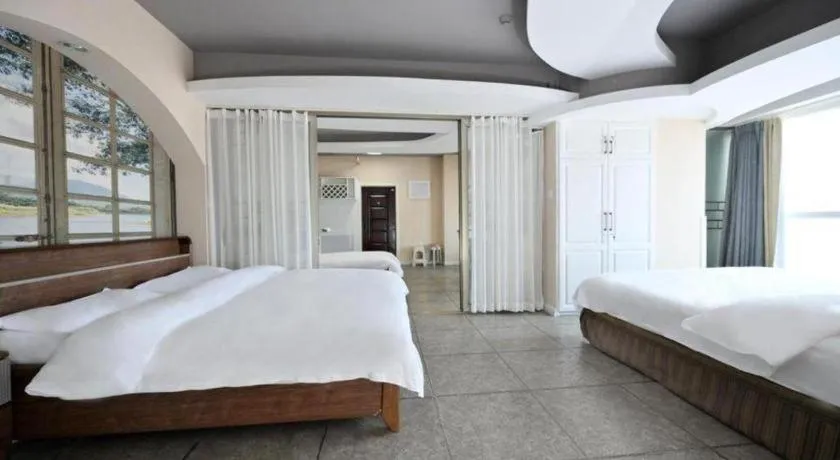 Bed in GreenTree Inn Weihai Liugongdao Wharf Qingdao North Road Express Hotel