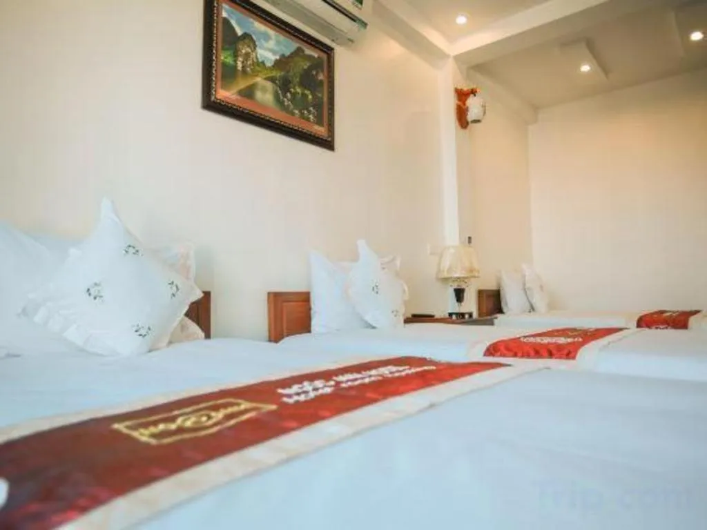 Bed in Ngoc Anh Hotel 2 Ninh Binh