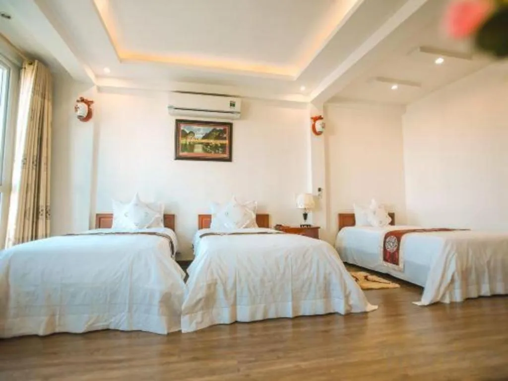 Bed in Ngoc Anh Hotel 2 Ninh Binh