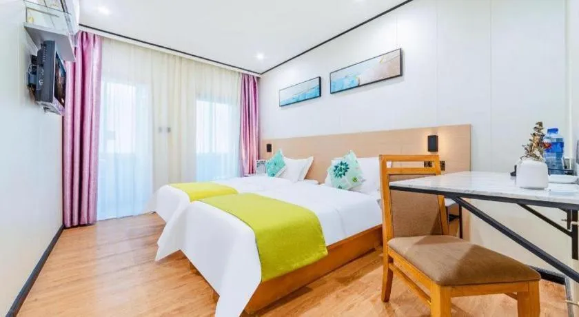 Bed in Xinghe Xinfeng Hotel Railway Station & Bus Station Branch