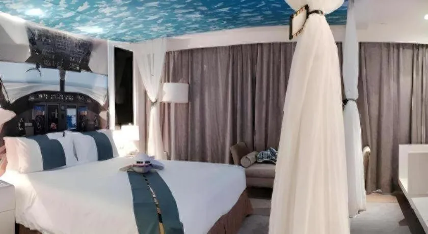 Bed in Fuzhou Fliport Garden Hotel