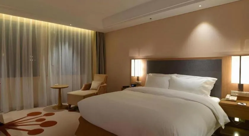 Bed in Fuzhou Fliport Garden Hotel