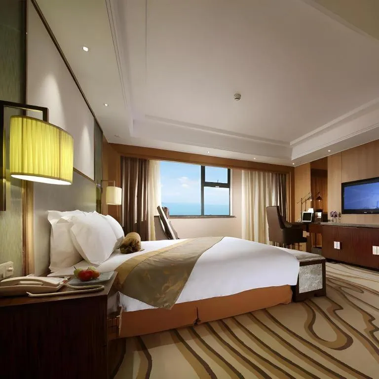 Bed in Fuzhou Fliport Garden Hotel