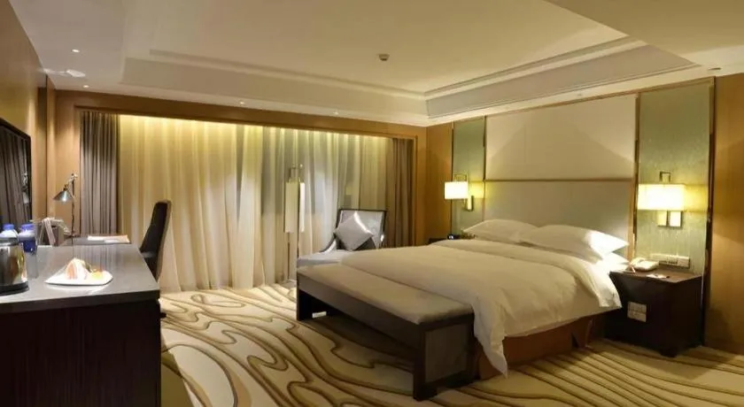 Bed in Fuzhou Fliport Garden Hotel