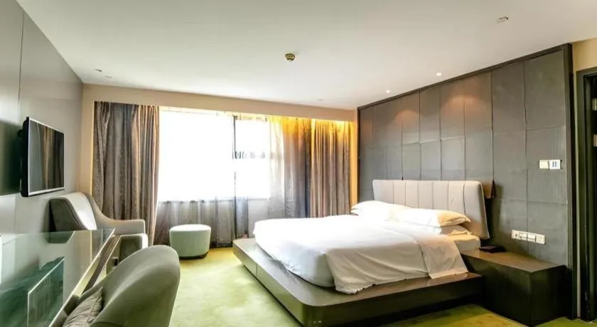Bed in Fuzhou Fliport Garden Hotel