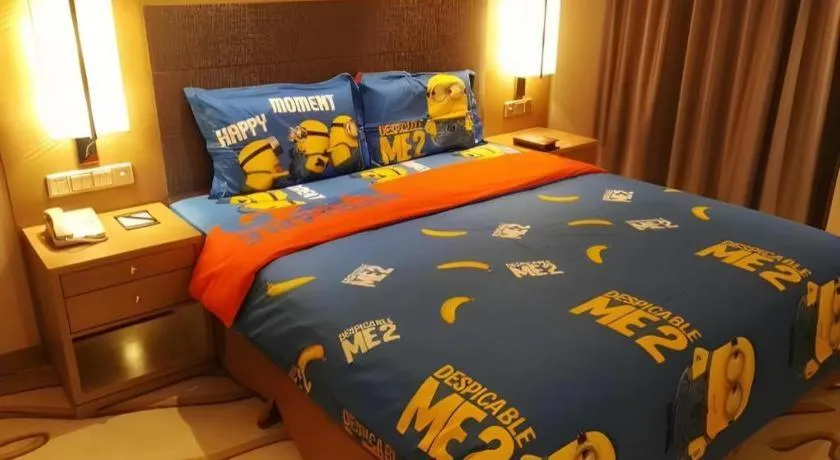 Bed in Fuzhou Fliport Garden Hotel