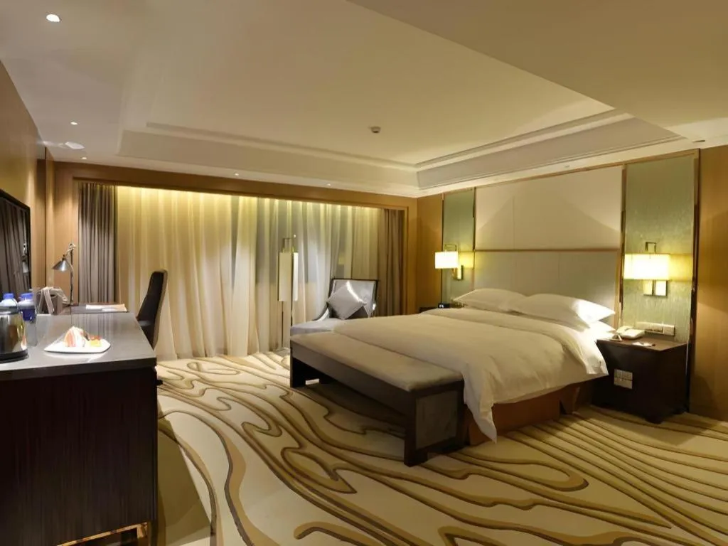 Bed in Fuzhou Fliport Garden Hotel