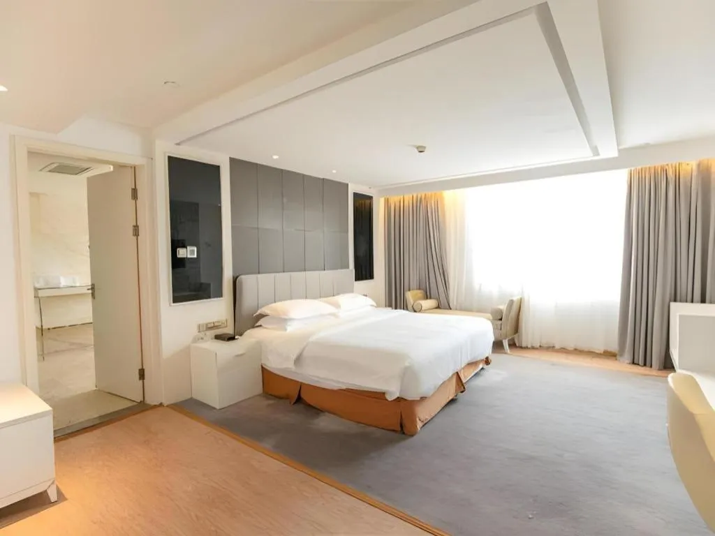 Bed in Fuzhou Fliport Garden Hotel