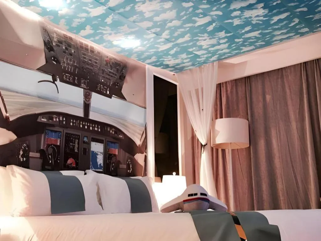 Bed in Fuzhou Fliport Garden Hotel