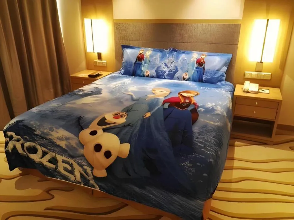 Bed in Fuzhou Fliport Garden Hotel