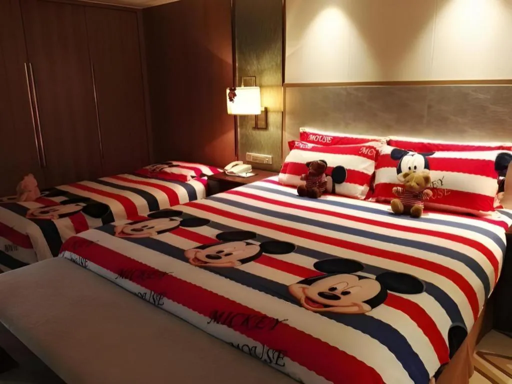 Bed in Fuzhou Fliport Garden Hotel