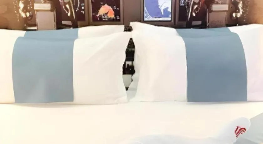 Bed in Fuzhou Fliport Garden Hotel