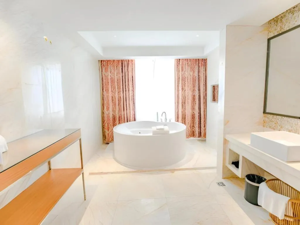 Bed in Fuzhou Fliport Garden Hotel