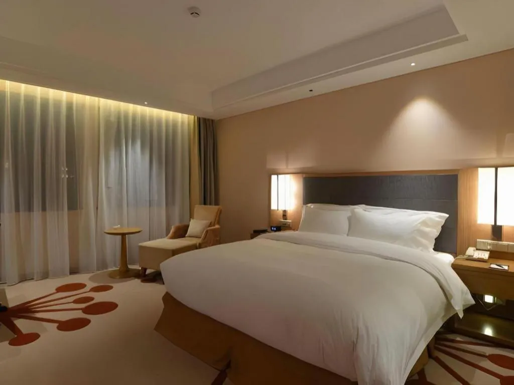 Bed in Fuzhou Fliport Garden Hotel
