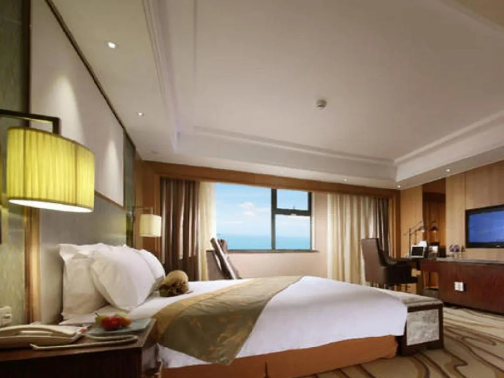 Bed in Fuzhou Fliport Garden Hotel