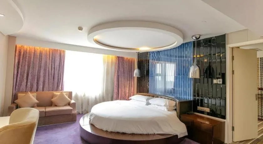 Bed in Fuzhou Fliport Garden Hotel