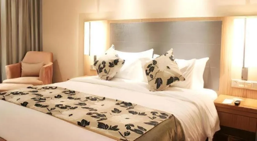 Bed in Fuzhou Fliport Garden Hotel