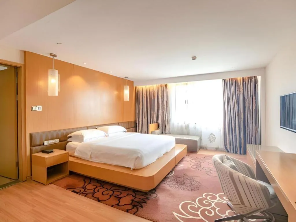 Bed in Fuzhou Fliport Garden Hotel