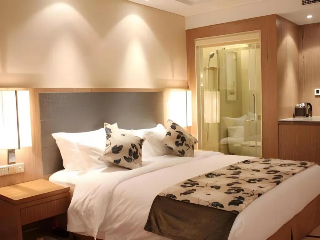 Bed in Fuzhou Fliport Garden Hotel