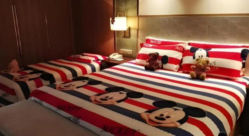 Bed in Fuzhou Fliport Garden Hotel