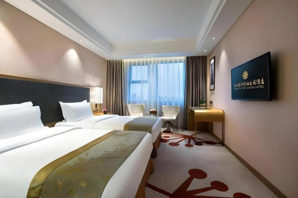 Bed in Fuzhou Fliport Garden Hotel