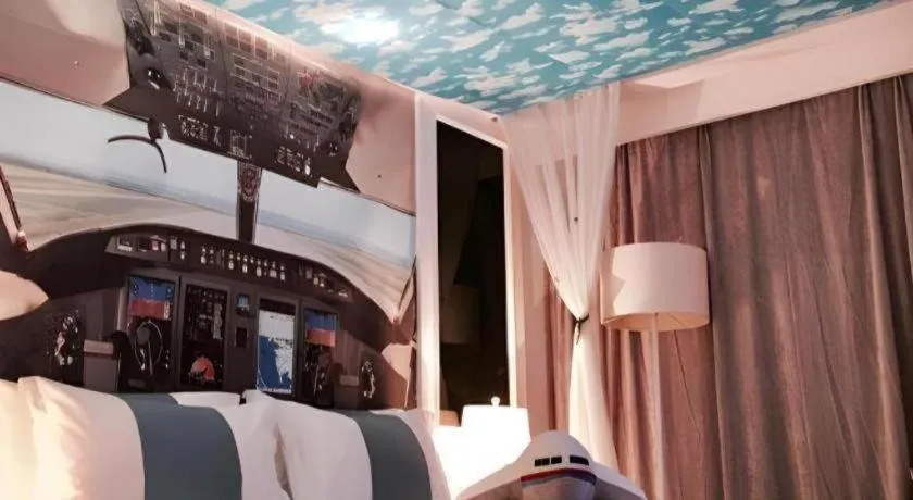 Bed in Fuzhou Fliport Garden Hotel