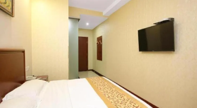 Bed in GreenTree Inn JiangSu NanJing South Railway Station South Square Express Hotel