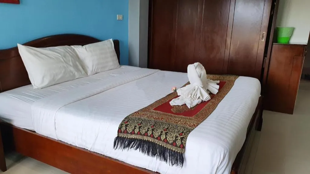 Bed in Doungta Anda Hotel Krabi