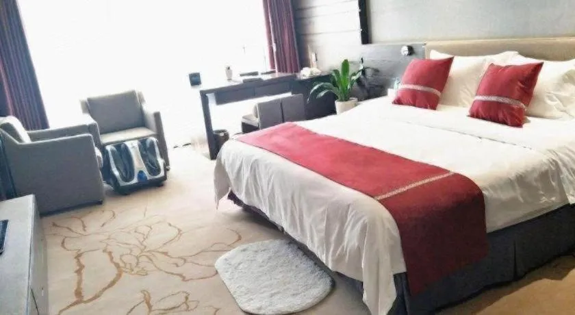 Bed in Changsha Jasmine International Hotel