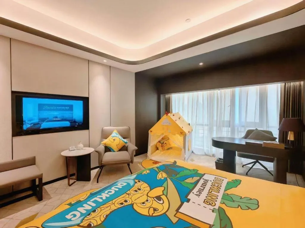 Bed in Changsha Jasmine International Hotel