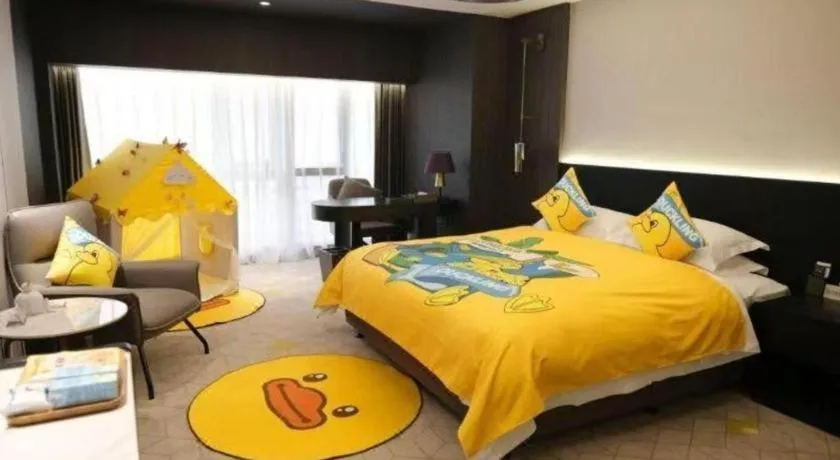 Bed in Changsha Jasmine International Hotel